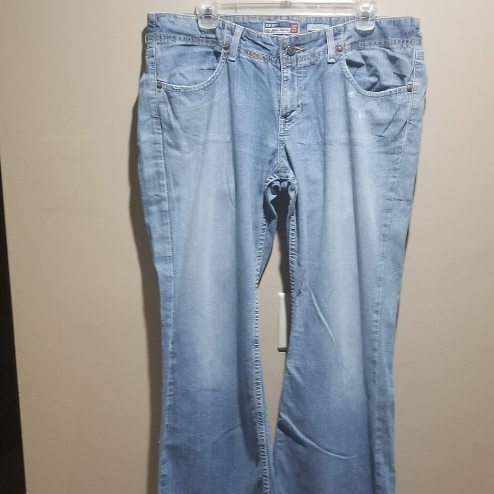 Old Navy Wide Leg Stretch Jeans